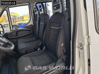 Iveco Daily 35S16 Driezijdige Automaat Kipper Dubbel Cabine 3,5t Trekhaak 160PK Airco Camera Euro6 Tipper Benne Kieper Airco Trekhaak foto 14