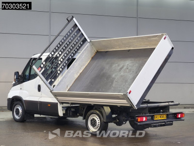 Iveco Daily 35S16 Driezijdige Automaat Kipper Dubbel Cabine 3,5t Trekhaak 160PK Airco Camera Euro6 Tipper Benne Kieper Airco Trekhaak foto 2