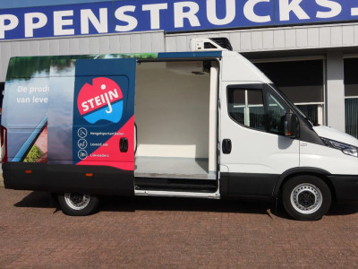 Iveco Daily 35S16 Hi Matic l2/H2 Koel/vries verwarmen Carrier Xarios 350+ nacht aansluiting foto 15