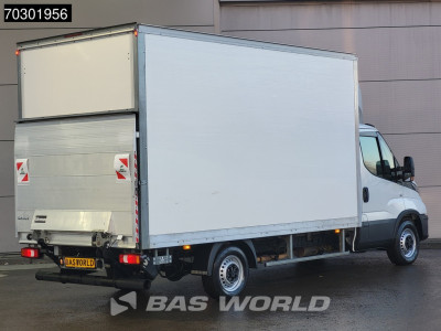 Iveco Daily 35S16 Laadklep 160PK Bakwagen Navi Airco Cruise Camera 3,5t Trekgewicht Euro6 Meubelbak Koffer Airco Cruise control foto 6