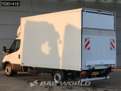 Iveco Daily 35S16 Laadklep Automaat 160PK Bakwagen Airco Camera Euro6 Meubelbak Koffer Airco foto 2