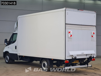 Iveco Daily 35S16 Laadklep Automaat 160PK Bakwagen Airco Camera Euro6 Meubelbak Koffer Airco foto 2