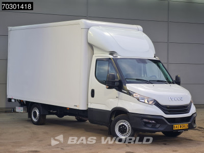 Iveco Daily 35S16 Laadklep Automaat 160PK Bakwagen Airco Camera Euro6 Meubelbak Koffer Airco foto 5