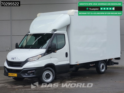 Iveco Daily 35S16 Laadklep Automaat Bakwagen 160PK Airco Camera Euro6 Meubelbak Koffer 21m3 Airco