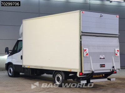 Iveco Daily 35S16 Laadklep Automaat Zijdeur Bakwagen 160PK LED Navi Airco Cruise Camera Standkachel Euro6 Meubelbak Koffer Airco foto 2