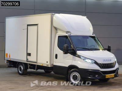 Iveco Daily 35S16 Laadklep Automaat Zijdeur Bakwagen 160PK LED Navi Airco Cruise Camera Standkachel Euro6 Meubelbak Koffer Airco foto 5