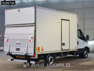 Iveco Daily 35S16 Laadklep Automaat Zijdeur Bakwagen 160PK LED Navi Airco Cruise Camera Standkachel Euro6 Meubelbak Koffer Airco foto 6