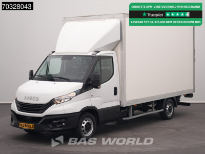 Iveco Daily 35S16 Laadklep Bakwagen Navi Airco Cruise Camera 160PK Euro6 Meubelbak Koffer Airco Cruise control