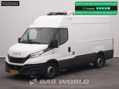 Iveco Daily 35S16 Roof Damage!  Automaat Koelwagen Thermo King V-300 MAX Airco Camera 3,5t Trekgewicht 160PK Euro6 Koel Koelwagen Kühl Kühler Kühlkasten Kühlwagen Airco