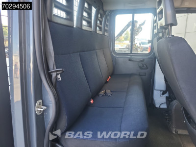 Iveco Daily 35S18 3.0L Automaat Kipper Dubbel Cabine 180PK 3,5t Trekhaak LED Airco Cruise Euro6 Kieper Tipper Benne 3m3 Airco Trekhaak Cruise control foto 13