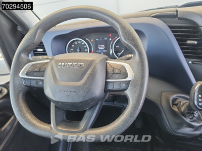 Iveco Daily 35S18 3.0L Automaat Kipper Dubbel Cabine 180PK 3,5t Trekhaak LED Airco Cruise Euro6 Kieper Tipper Benne 3m3 Airco Trekhaak Cruise control foto 18