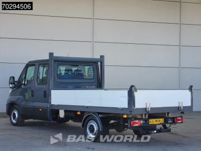 Iveco Daily 35S18 3.0L Automaat Kipper Dubbel Cabine 180PK 3,5t Trekhaak LED Airco Cruise Euro6 Kieper Tipper Benne 3m3 Airco Trekhaak Cruise control foto 3