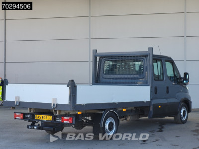 Iveco Daily 35S18 3.0L Automaat Kipper Dubbel Cabine 180PK 3,5t Trekhaak LED Airco Cruise Euro6 Kieper Tipper Benne 3m3 Airco Trekhaak Cruise control foto 5