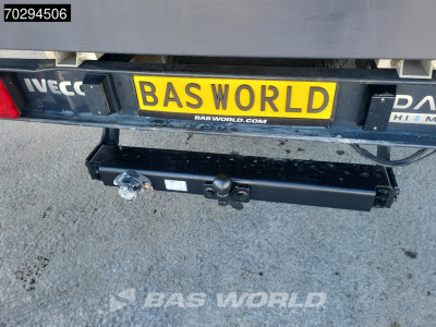 Iveco Daily 35S18 3.0L Automaat Kipper Dubbel Cabine 180PK 3,5t Trekhaak LED Airco Cruise Euro6 Kieper Tipper Benne 3m3 Airco Trekhaak Cruise control foto 9