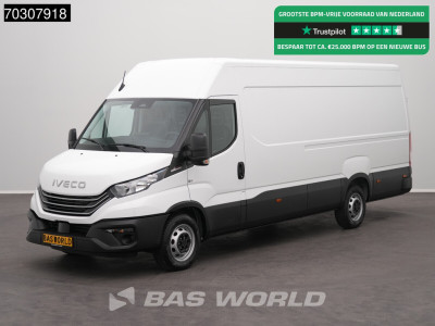 Iveco Daily 35S18 3.0L Automaat L3H2 180PK ACC Airco Cruise Camera Parkeersensoren CarPlay 3,5t Trekgewicht Euro6 L3 Airco