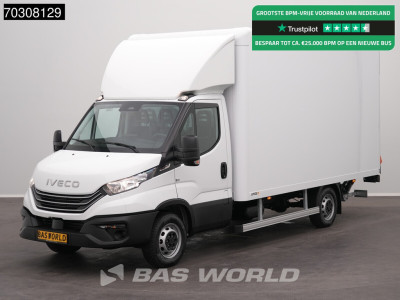 Iveco Daily 35S18 3.0L Automaat Laadklep 180PK Bakwagen ACC Airco Camera CarPlay DHollandia 3,5t Trekgewicht Euro6 Meubelbak Koffer Airco