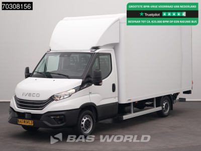 Iveco Daily 35S18 3.0L Automaat Laadklep 180PK Bakwagen ACC Airco Camera CarPlay DHollandia 3,5t Trekgewicht Euro6 Meubelbak Koffer Airco
