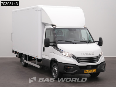 Iveco Daily 35S18 3.0L Automaat Laadklep 180PK Bakwagen ACC Airco Cruise Camera CarPlay 3,5t Trekgewicht DHollandia Euro6 Meubelbak Koffer LBW Airco foto 8