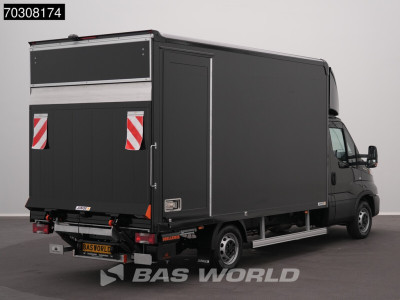 Iveco Daily 35S18 3.0L Automaat Laadklep Zijdeur Bakwagen ACC Airco CarPlay DHollandia 3,5t Trekgewicht Euro6 Meubelbak Koffer Airco foto 7