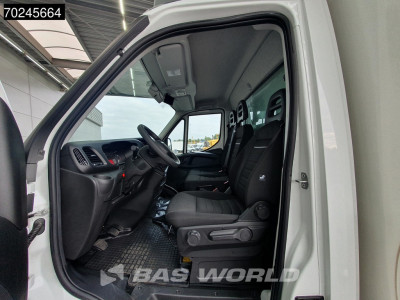 Iveco Daily 35S18 3.0L Laadklep 180PK Schuifzeilen Airco Cruise Bakwagen Euro6 Meubelbak Zeilenwagen Schuifzeil Plane 22m3 Airco Cruise control foto 9