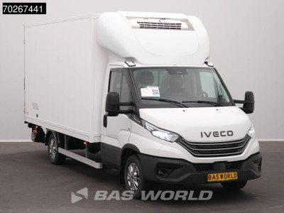 Iveco Daily 35S18 BPM VRIJ! 3.0L Laadklep Koelwagen Vriezer Thermoking V-200 MAX -18 230v stekker LED Navi Airco ACC Koel Koeler Kühler Kühlwagen Kühlkoffer Vries Frigo Bakwagen 18m3 Airco foto 6