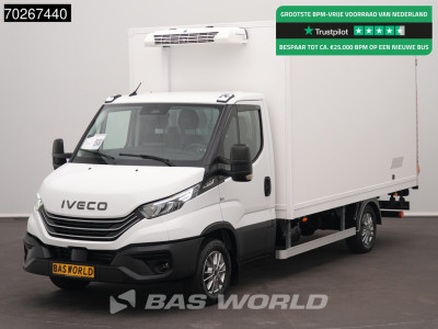 Iveco Daily 35S18 BPM VRIJ! 3.0L Laadklep Koelwagen Vriezer Thermoking V-200 MAX 220V stekker -18 LED Navi Airco ACC Koel Koeler Kühler Kühlwagen Kühlkoffer Vries Frigo Bakwagen Airco