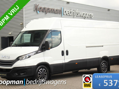 Iveco Daily 35S18A8 3.0 180pk L4H2 Automaat | Adap. Cruise | L + R Schuifdeur | 3500kg trekgew. | Gev. Stoel | Camera | Navi | Clima | Lease 537,- p/m