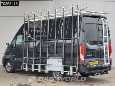 Iveco Daily 35S21 3.0L Automaat Glasresteel 210PK 3,5t Trekhaak L2H2 Airco Cruise Imperiaal Euro6 Resteel L2 Airco Trekhaak Cruise control foto 2