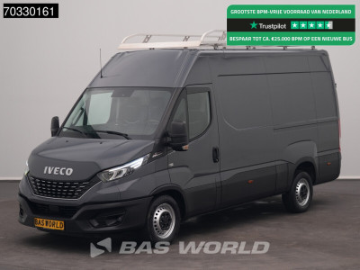 Iveco Daily 35S21 3.0L Automaat L2H2 Navi ACC LED 3,5t Trekhaak Airco Camera Parkeersensoren Imperiaal Werkplaatsinrichting Euro6 L2 Airco Trekhaak