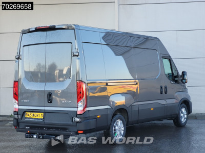 Iveco Daily 35S21 Automaat 210PK L2H2 3,5t Trekhaak ACC LED CarPlay LM-Velgen Camera Parkeersensoren Tacho Euro6 L2 12m3 Airco Trekhaak foto 3