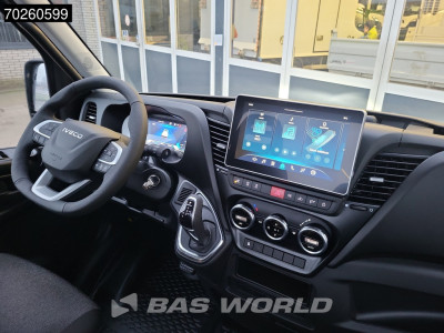 Iveco Daily 35S21 Automaat Lat om lat Dhollandia laadklep Bakwagen ACC LED Meubelbak Koffer 22m3 Airco foto 10