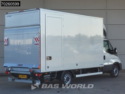 Iveco Daily 35S21 Automaat Lat om lat Dhollandia laadklep Bakwagen ACC LED Meubelbak Koffer 22m3 Airco foto 5