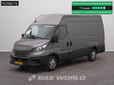 Iveco Daily 35S21 BPM VRIJ! 3.0L Automaat 2x Schuifdeur 210PK L2H2 2025-Model 3,5t Trekvermogen ACC LED CarPlay Camera Parkeersensoren Euro6 L2 12m3 Airco