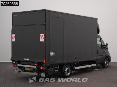 Iveco Daily 35S21 BPM VRIJ! 3.0L Automaat Laadklep Zijdeur ACC LED CarPlay Lat om Lat DHollandia 3,5t Trekvermogen Meubelbak Koffer Bakwagen 22m3 Airco 2
