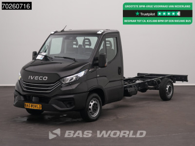 Iveco Daily 35S21 BPM VRIJ! Chassis cabine Automaat BPM VRIJ! 410WB ACC LED Parkeersensoren Euro6 Fahrgestell Chassis Airco