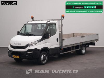 Iveco Daily 40C15 3.0L Dubbellucht Open Laadbak 3,5t Trekhaak 150PK Navi Airco Cruise Euro6 Pritsche Pickup Open Box Airco Trekhaak Cruise control