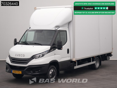 Iveco Daily 40C16 XL 1000KG Laadklep Automaat Zijdeur Dubbellucht 160PK Bakwagen LED Airco Cruise Camera Lat om Lat DHollandia Euro6 Meubelbak Koffer Mobelkoffer Airco Cruise control