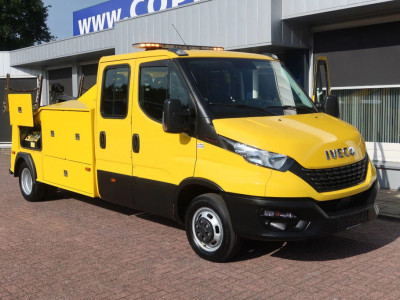 Iveco Daily 50 C 16 Recovery truck, bergingswagen, afsleepwagen. 6 persoons foto 2