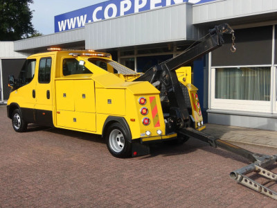 Iveco Daily 50 C 16 Recovery truck, bergingswagen, afsleepwagen. 6 persoons foto 4