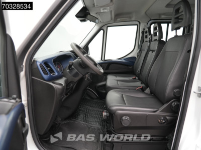 Iveco Daily 50C18 3.0L Automaat Open Laadbak met Kist Dubbellucht LED 3,5t Trekhaak Airco Cruise Euro6 Pritsche Pickup Open Box Airco Trekhaak Cruise control 12