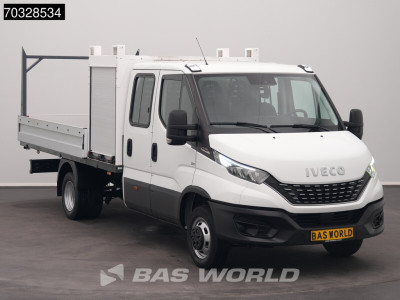Iveco Daily 50C18 3.0L Automaat Open Laadbak met Kist Dubbellucht LED 3,5t Trekhaak Airco Cruise Euro6 Pritsche Pickup Open Box Airco Trekhaak Cruise control 5