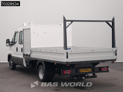 Iveco Daily 50C18 3.0L Automaat Open Laadbak met Kist Dubbellucht LED 3,5t Trekhaak Airco Cruise Euro6 Pritsche Pickup Open Box Airco Trekhaak Cruise control 6
