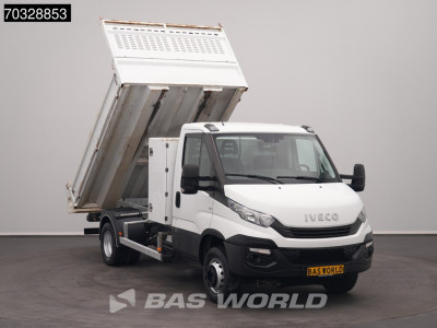 Iveco Daily 65C15 3.0L 150PK Kipper Euro6 Airco Cruise Tipper Benne Kieper Vrachtwagen Airco Cruise control foto 5