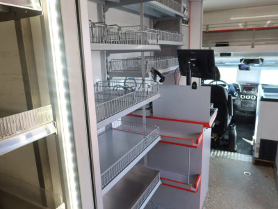 Iveco Daily 70 C 180 Verkoop/ foodtruck Super markt 3.0 L Turbo diesel + luchtvering foto 6