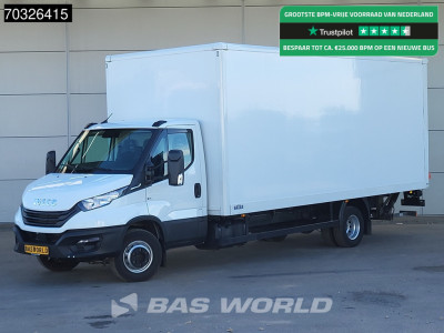 Iveco Daily 70C18 3.0L Automaat 1000KG Laadklep Luchtvering 180PK Dubbellucht Airco Cruise DHollandia Euro6 Meubelbak Koffer Bakwagen Airco Cruise control