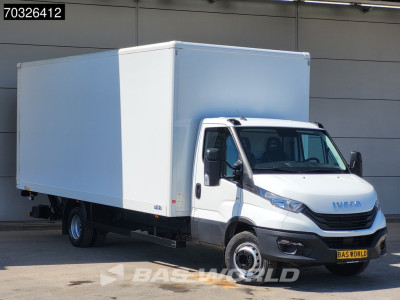 Iveco Daily 70C18 3.0L Automaat 1000KG Laadklep Luchtvering 180PK Dubbellucht Bakwagen Airco Cruise DHollandia Euro6 Meubelbak Koffer 7tons Airco Cruise control foto 5