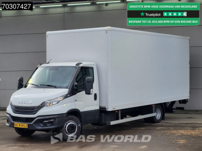 Iveco Daily 70C18 Engine Problem, Runs and Drives 3.0L 1000KG Laadklep Luchtvering Automaat 180PK Bakwagen Dubbellucht Airco Cruise Camera Euro6 Meubelbak Koffer Airco Cruise control