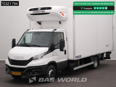 Iveco Daily 70C21 3.0L Automaat Lamberet Laadklep Koelwagen 210PK Dubbellucht Thermoking T-600R Airco Cruise Euro6 Koel Koeler Kühl Kühler Kühlwagen Kühlkoffer Airco Cruise control