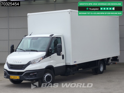 Iveco Daily 72C18 3.0L Automaat 1000KG Laadklep Luchtvering 180PK Dubbellucht Airco Cruise DHollandia Euro6 Meubelbak Koffer Airco Cruise control