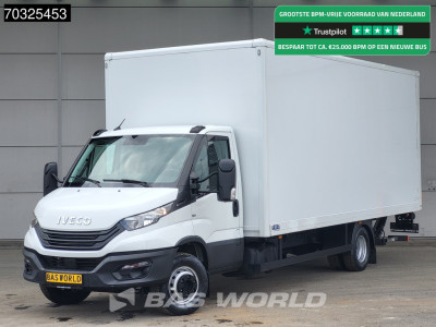 Iveco Daily 72C18 3.0L Automaat 1000KG Laadklep Luchtvering 180PK Dubbellucht Airco Cruise DHollandia Euro6 Meubelbak Koffer Bakwagen Airco Cruise control